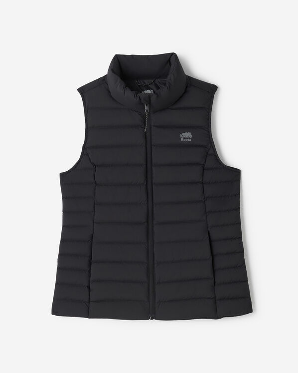 Roots Down Packable Vest - Black