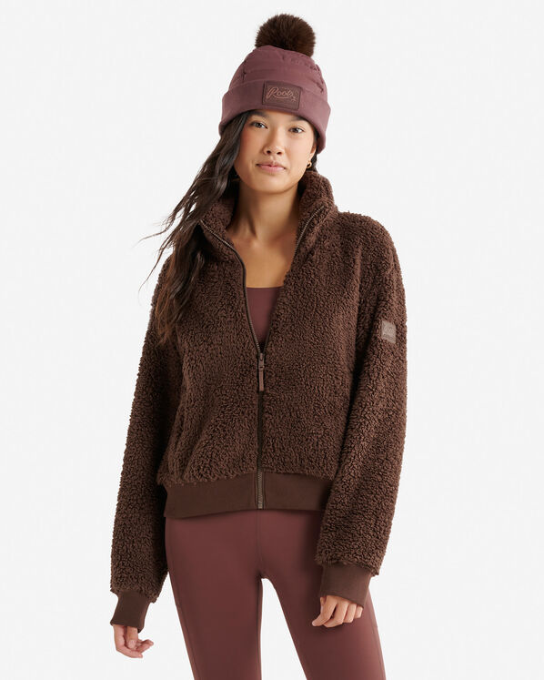 Creekside Shearling Fleece Jacket - Fudge Brown