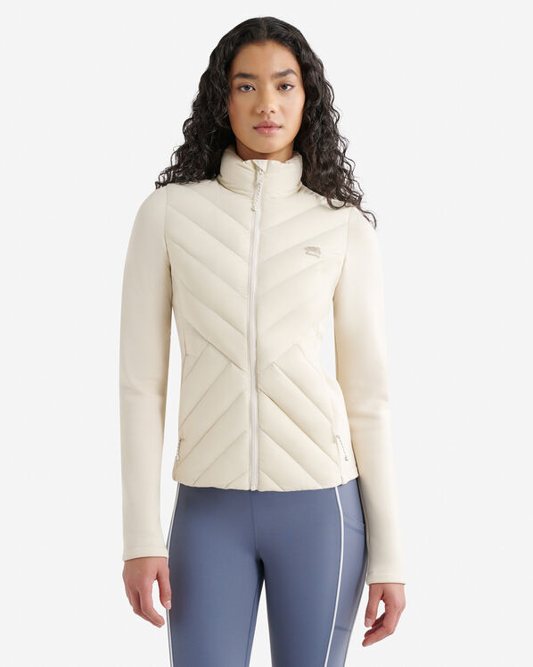 Horizon Insulated Hybrid Jacket - Almond Milk