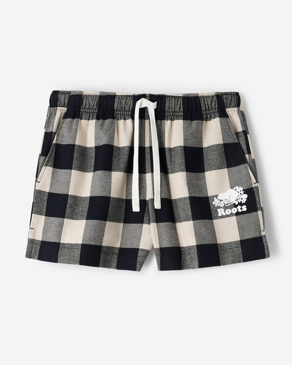 Womens Park Plaid Pajama Short