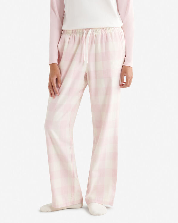 Womens Plaid Pajama Pant - Pink Mix