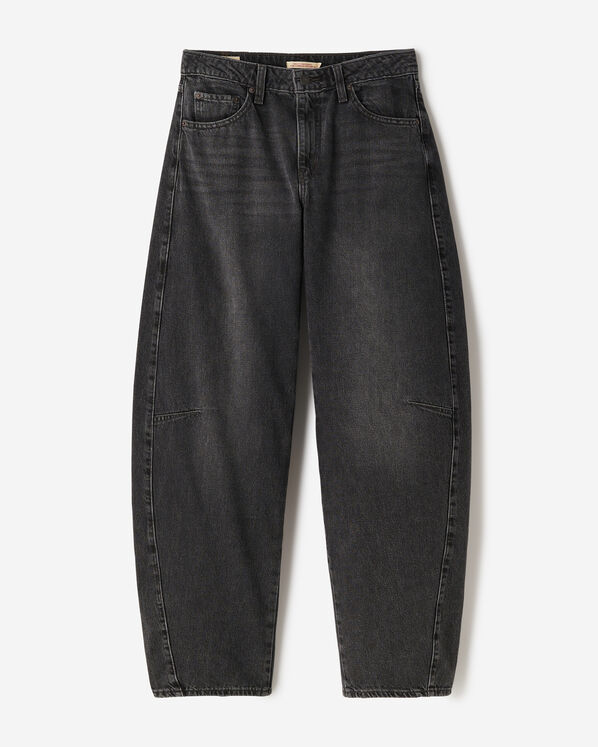 Levi's Baggy Dad Barrel Womens Jeans - Black