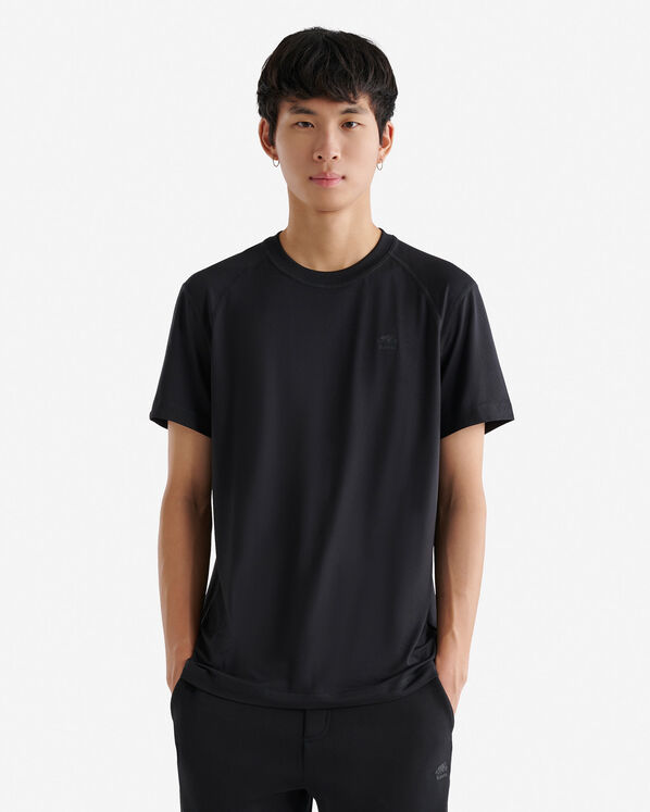 Renew Knit Short Sleeve Top - Black