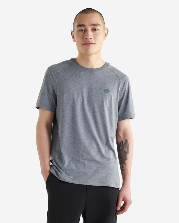 Renew Knit Short Sleeve Top - Dark Slate Blue Ppr