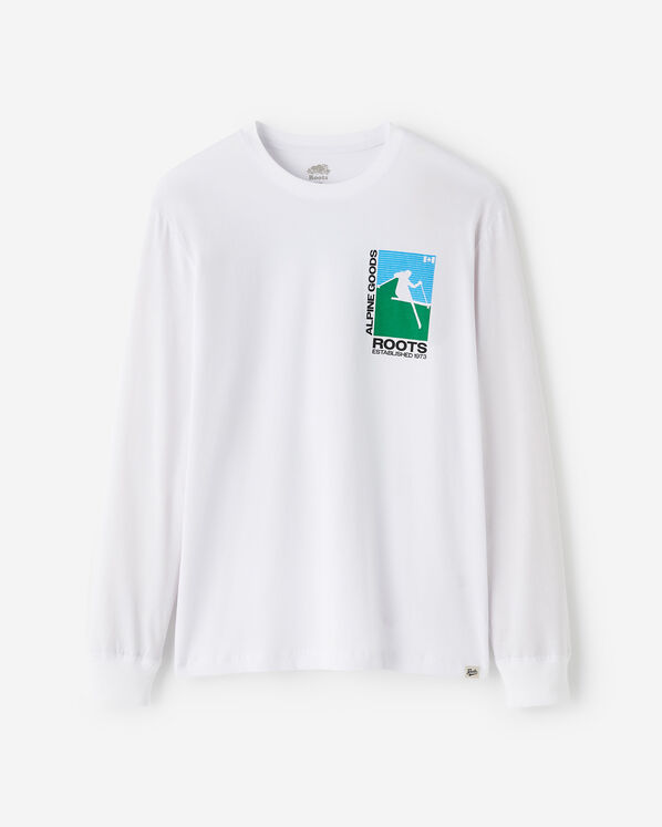 Mens Vintage Alpine Goods Long Sleeve T-Shirt
