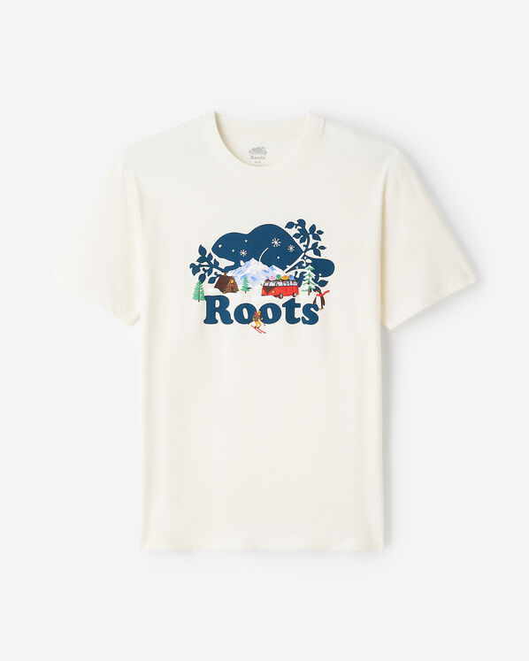 Mens Cooper Holiday T-Shirt - Egret