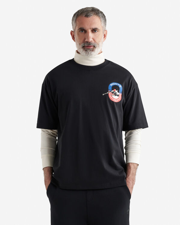 Mens Alpine Good Relaxed T-Shirt - Black Mens Alpine Good Relaxed T-Shirt - Black