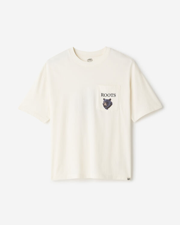 Mens Into The Wild T-Shirt - Gardenia White