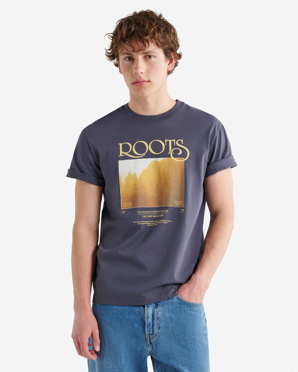 Mens Wilderness Snapshot T-Shirt - Graphite Grey