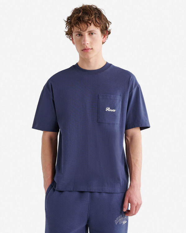 Mens Athletics Department T-Shirt - Nightfall Blue