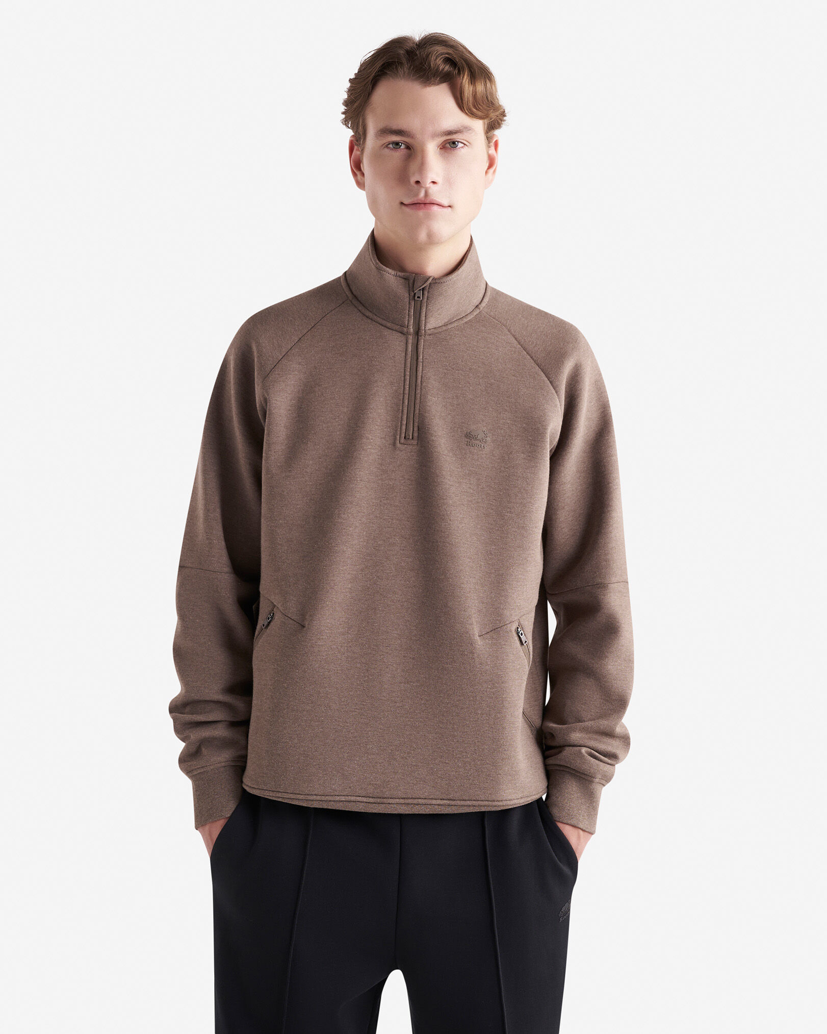 Sweaters Half Zip | Roots Sweaters Half Zip | Roots