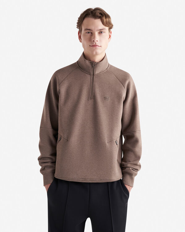 Recover Half Zip Stein - Umber Brown Mix