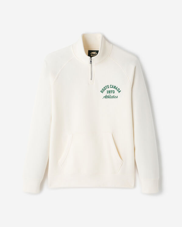 1973 Athletics Half Zip Stein - Egret