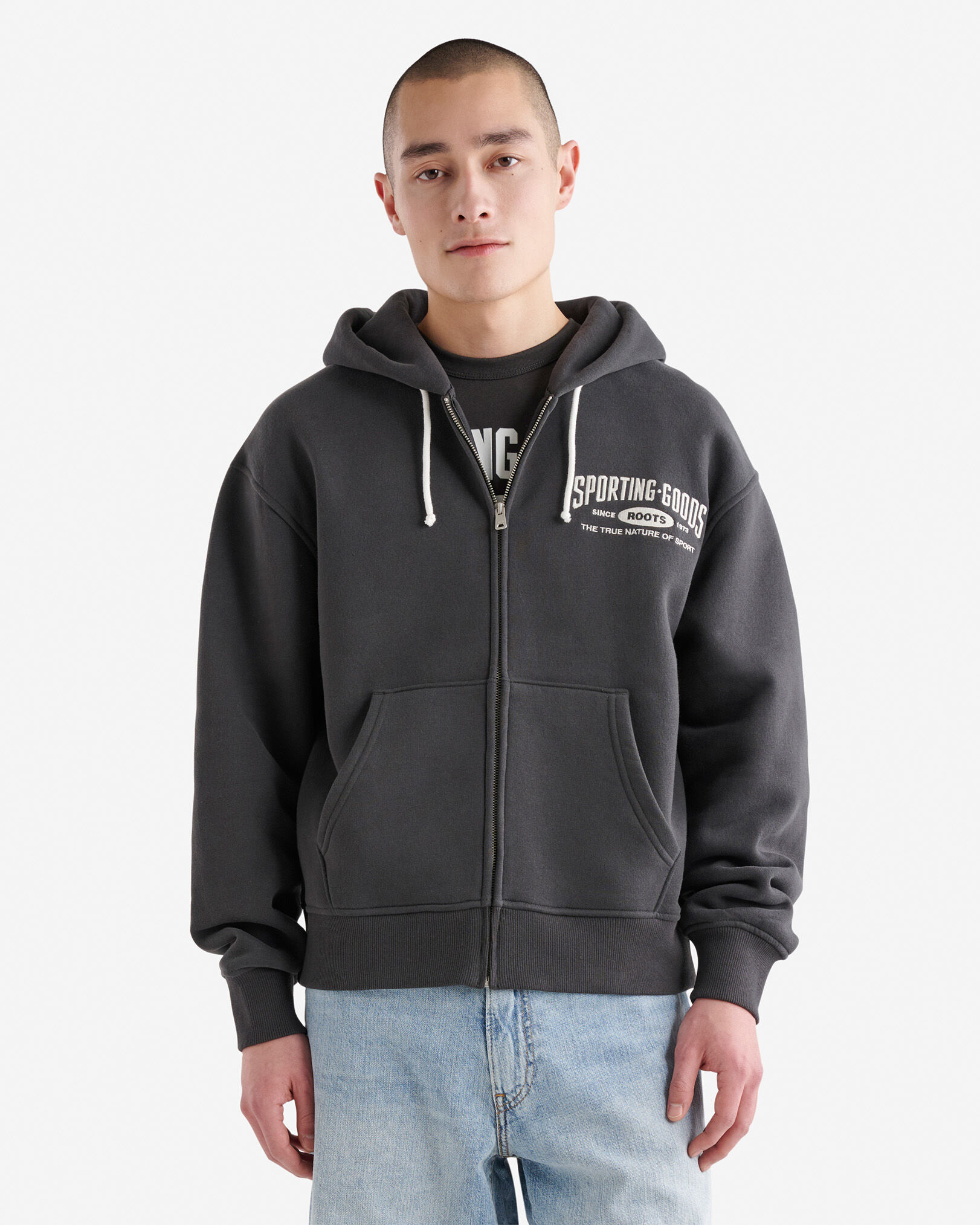 素敵でユニークな Jersey Zip Roots | Hoodies トップス