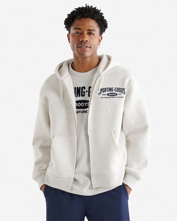 Sporting Goods 99 Zip Hoodie - White Mix