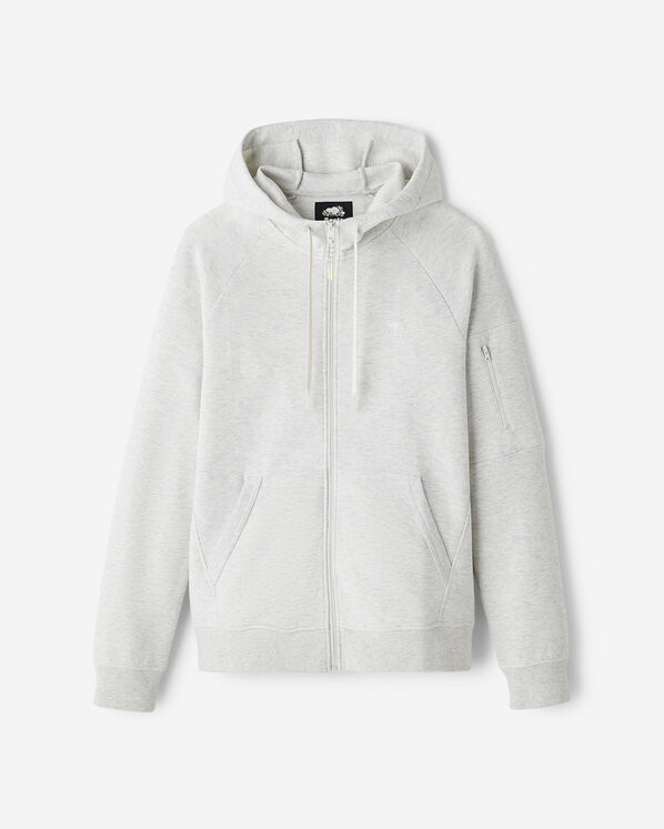 Recover Full Zip Hoodie - White Mix