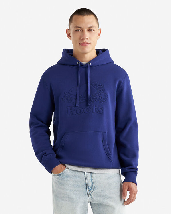 Cooper Quilted Kanga Hoodie - Beacon Blue Cooper Quilted Kanga Hoodie - Beacon Blue