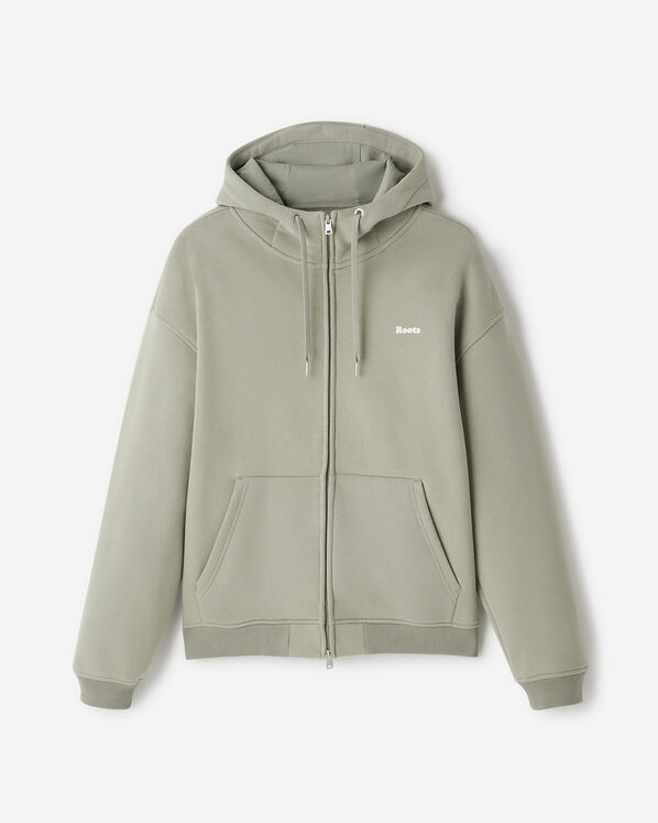 Cloud Storm Hood Full Zip - Shadow Green