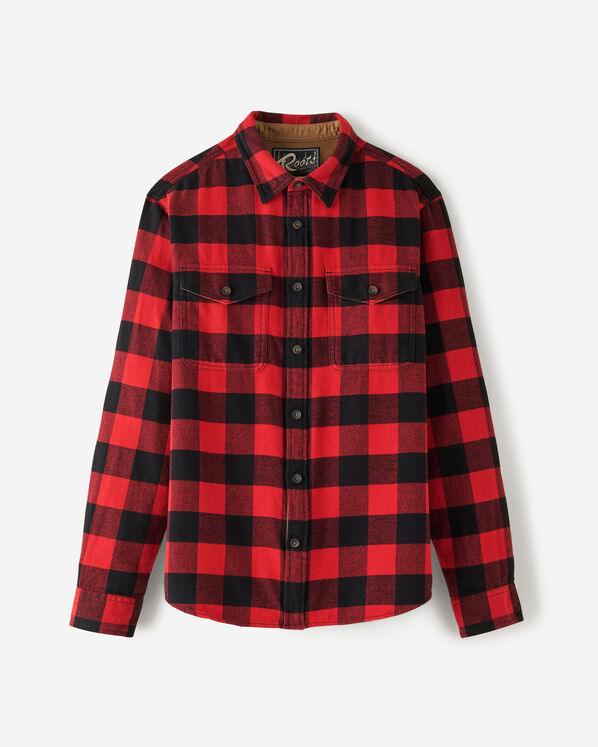 Park Plaid Shirt - Cabin Red
