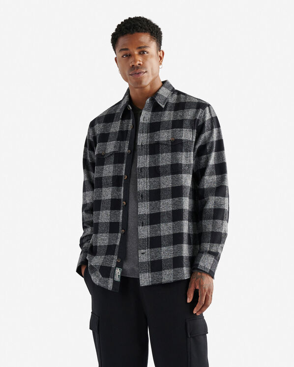 Park Plaid Shirt - Salt & Pepper
