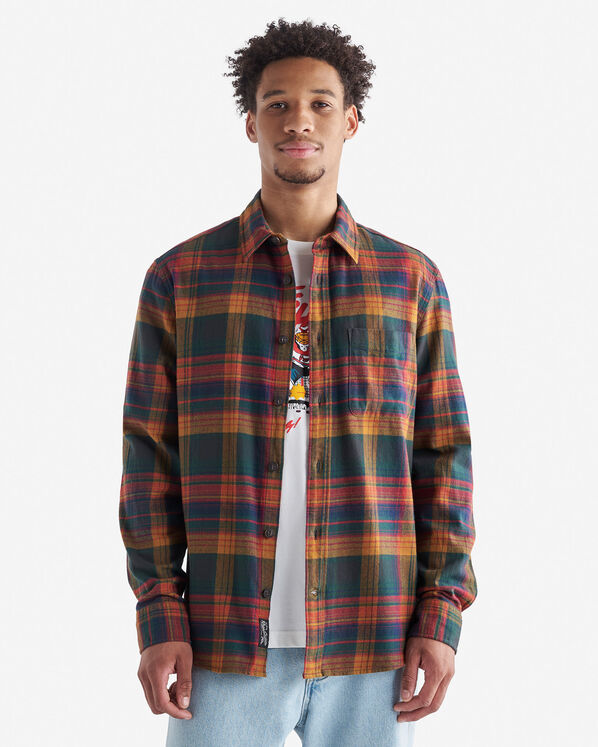 Manning Flannel Shirt - Black Mix