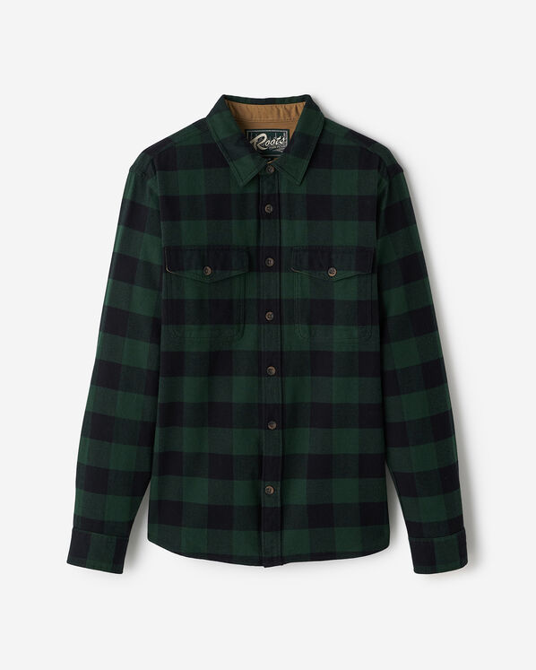 Park Plaid Shirt - Varsity Green