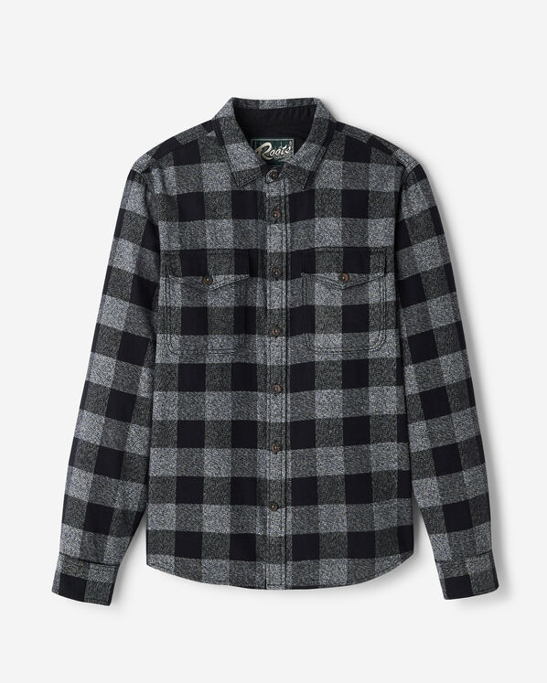 Park Plaid Shirt - Salt & Pepper
