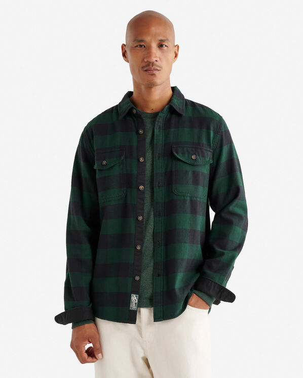 Park Plaid Shirt - Varsity Green