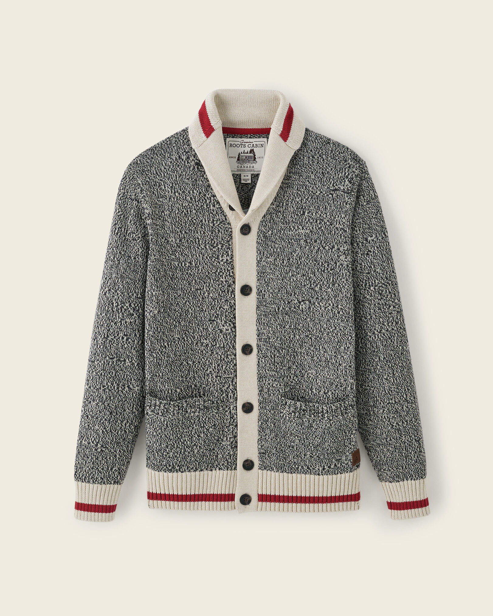 Auralee Shetland Wool Cashmere Knit Cardigan - Top Beige