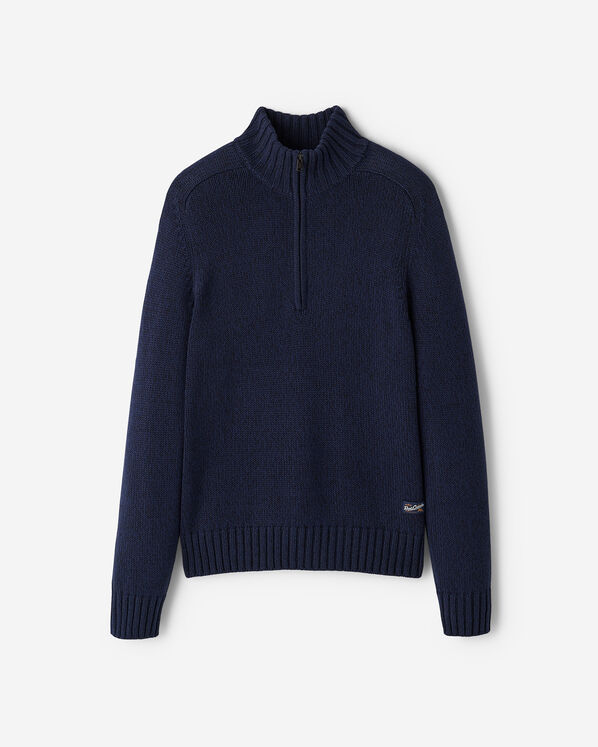 Robson Relaxed Half Zip Stein Sweater