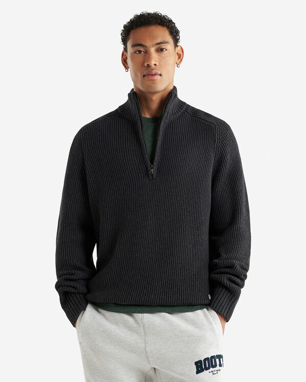 Robson Shaker Half Zip - Black Mix