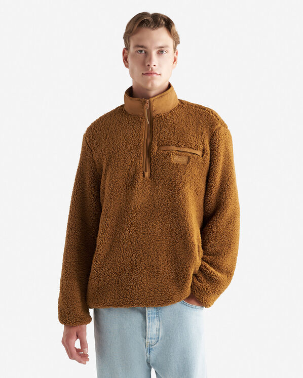 Creekside Shearling Half Zip Stein