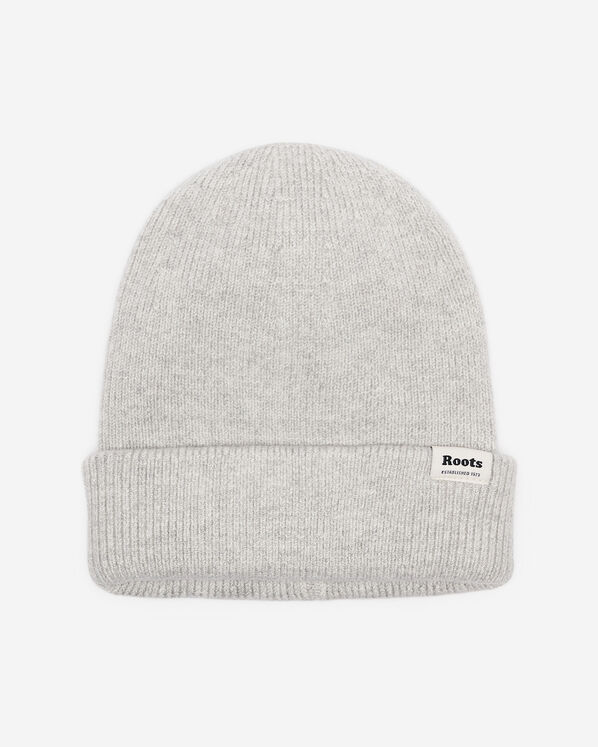 Cozy Knit Toque - Soft Grey Mix