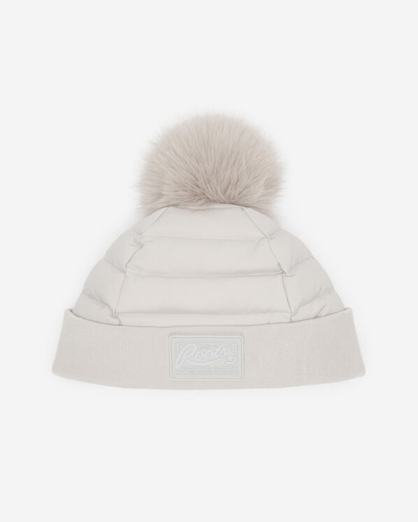 Puffer Toque - French Grey