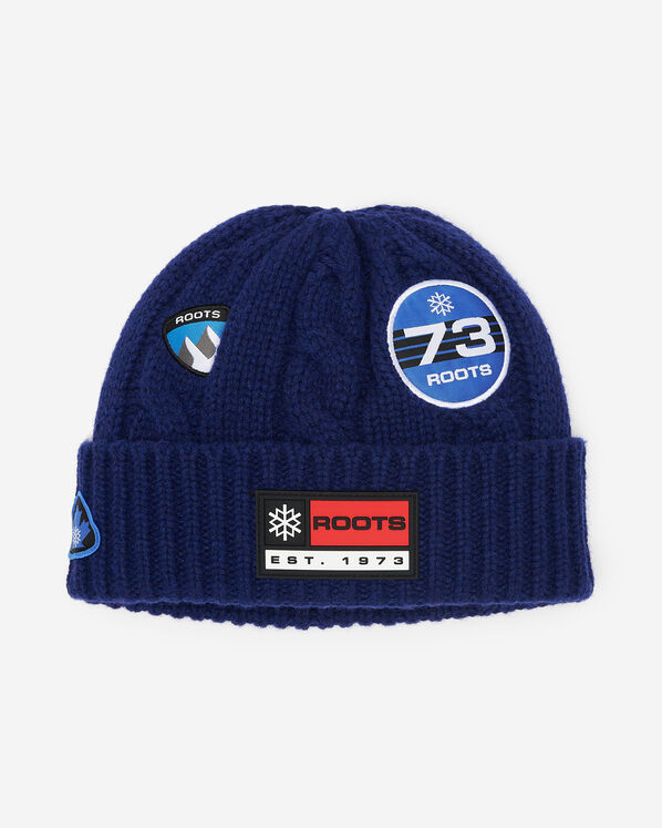 Alpine Goods Cable Wool Toque - Beacon Blue Alpine Goods Cable Wool Toque - Beacon Blue