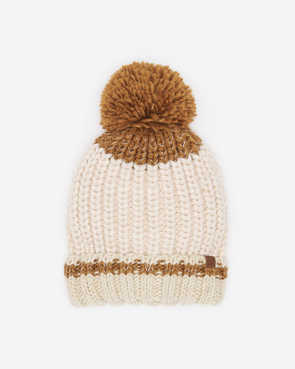 Chunky Cabin Toque - Oatmeal Mix