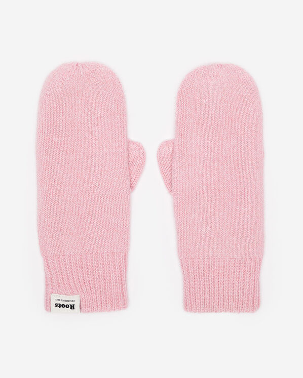 Adult Cozy Knit Mitten - Cotton Candy Mix