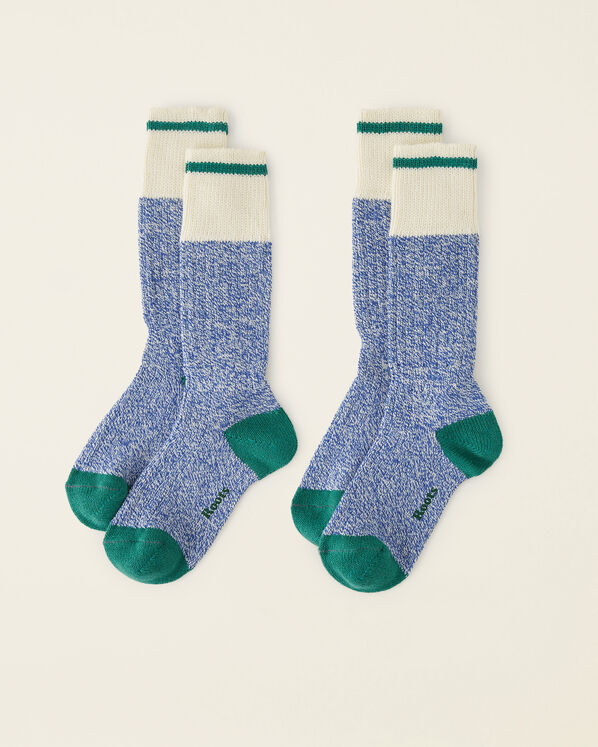 Adult Roots Cabin Pop Sock 2 Pack - True Navy