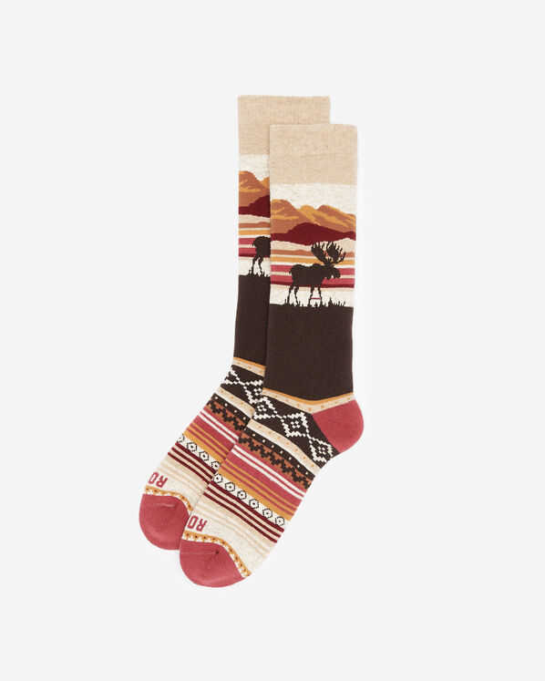 Adult Wilderness Boot Sock - Oatmeal