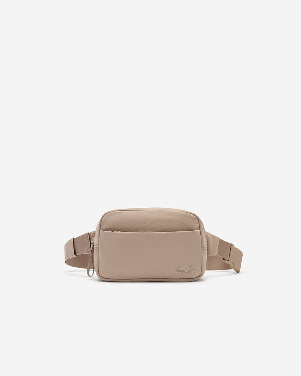 Nylon Belt Bag - Mushroom Brown