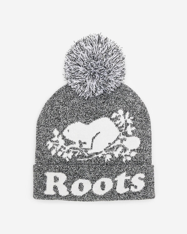 Kid Cooper Glow Toque - Salt & Pepper