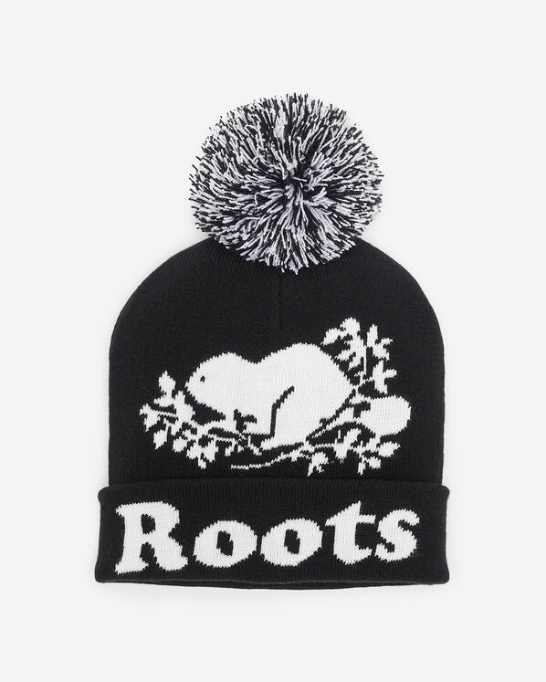 Kids Cooper Glow Toque - Black