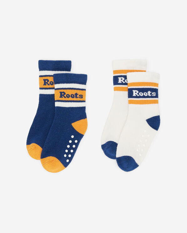 Baby & Toddler Ankle Sport Sock 2 Pack - Estate Blue