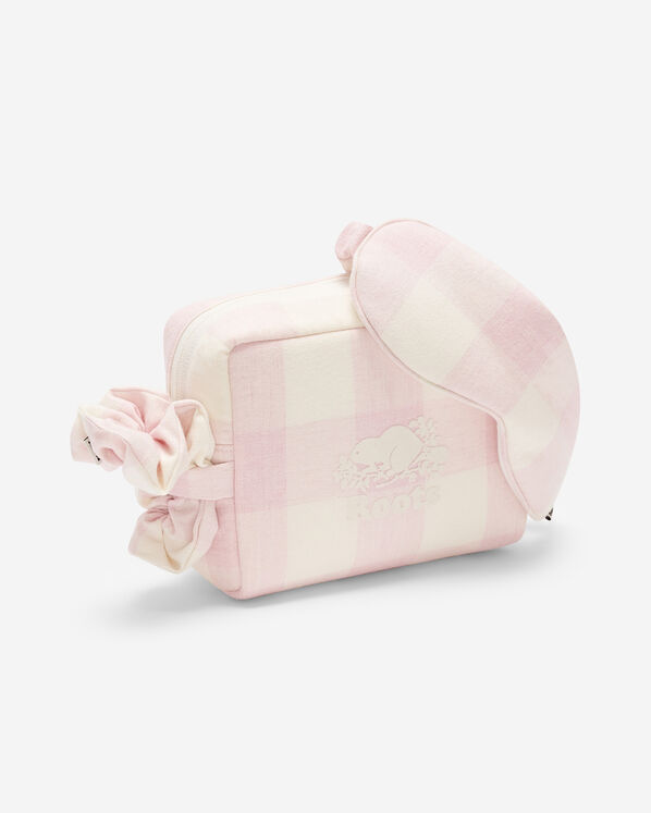 Masque en flanelle pour les yeux « Faites de beaux rêves » - Mlng Rose Masque en flanelle pour les yeux « Faites de beaux rêves » - Mlng Rose