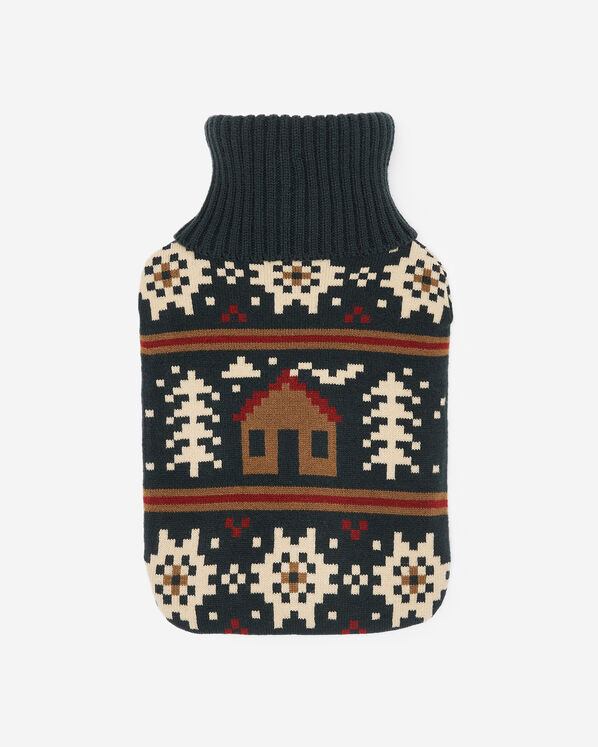 Winter Cabin Hot Water Bottle - Varsity Green Winter Cabin Hot Water Bottle - Varsity Green