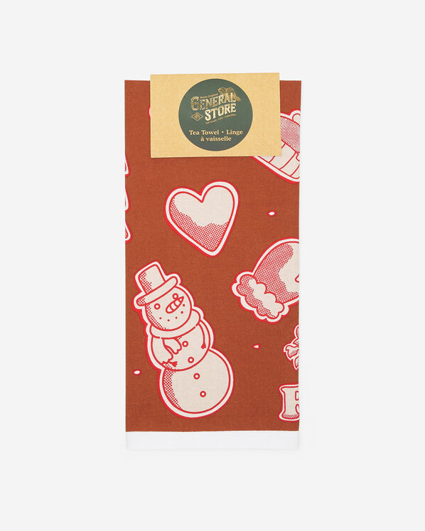 Roots Tea Towel Cabin World - Glazed Ginger