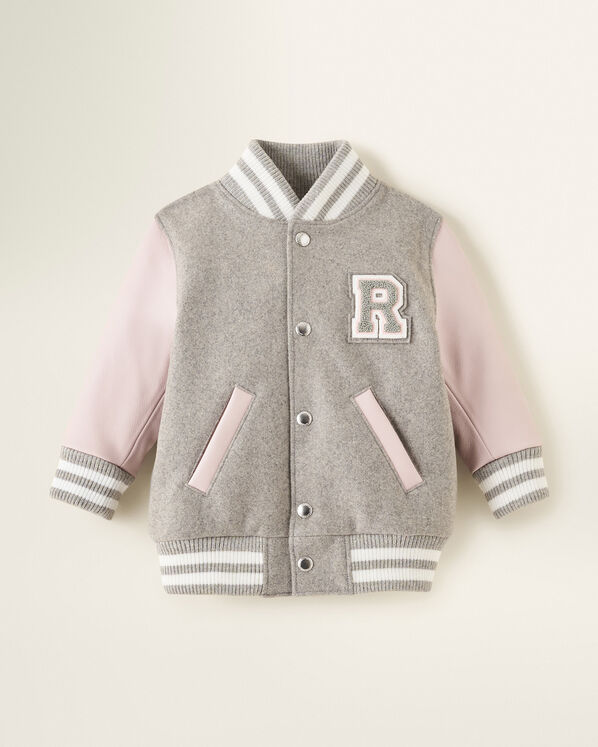 Toddler Canada Varsity Jacket 2.0 - Quartz Pink