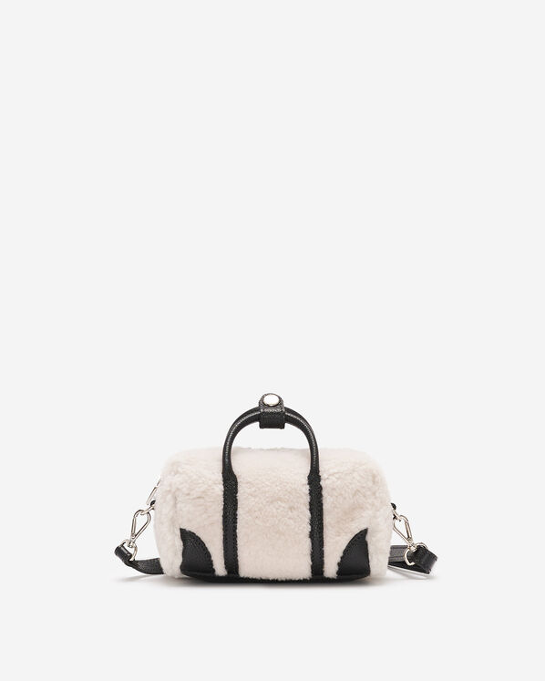 Shearling Micro Banff Crossbody