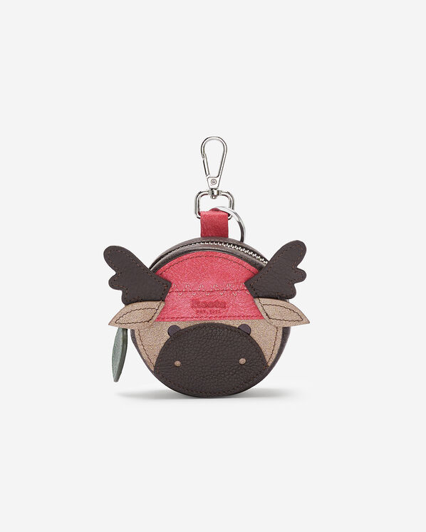 Moose Zip Coin Pouch - Multi