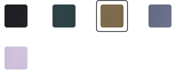 Échantillons de couleurs pour la camisole extensible Restore